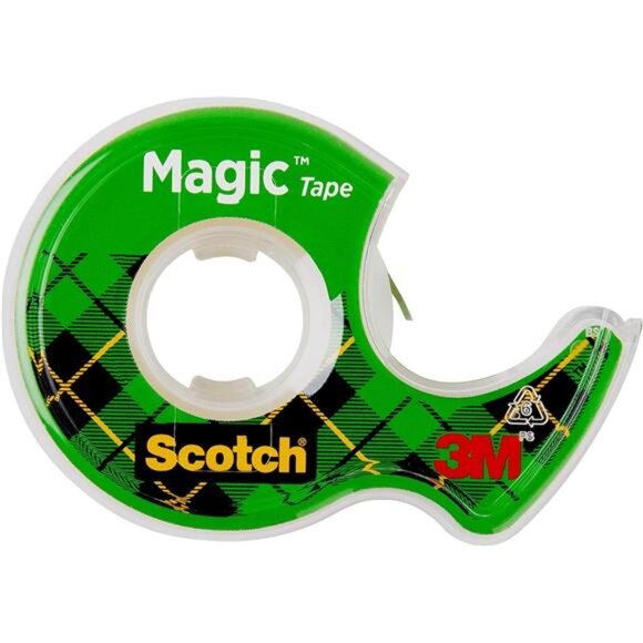 Invisible Magic Tape - 4 Rolls with Dispensers, Home Office & School Supplies - Picture 2 of 7